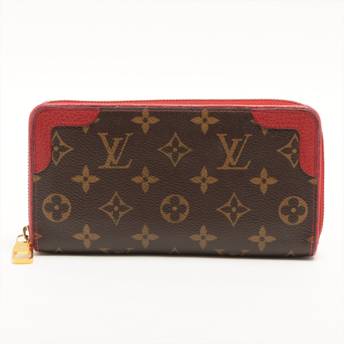 Louis Vuitton Monogram  Wallet M61854 Triple Round Zip Wallet