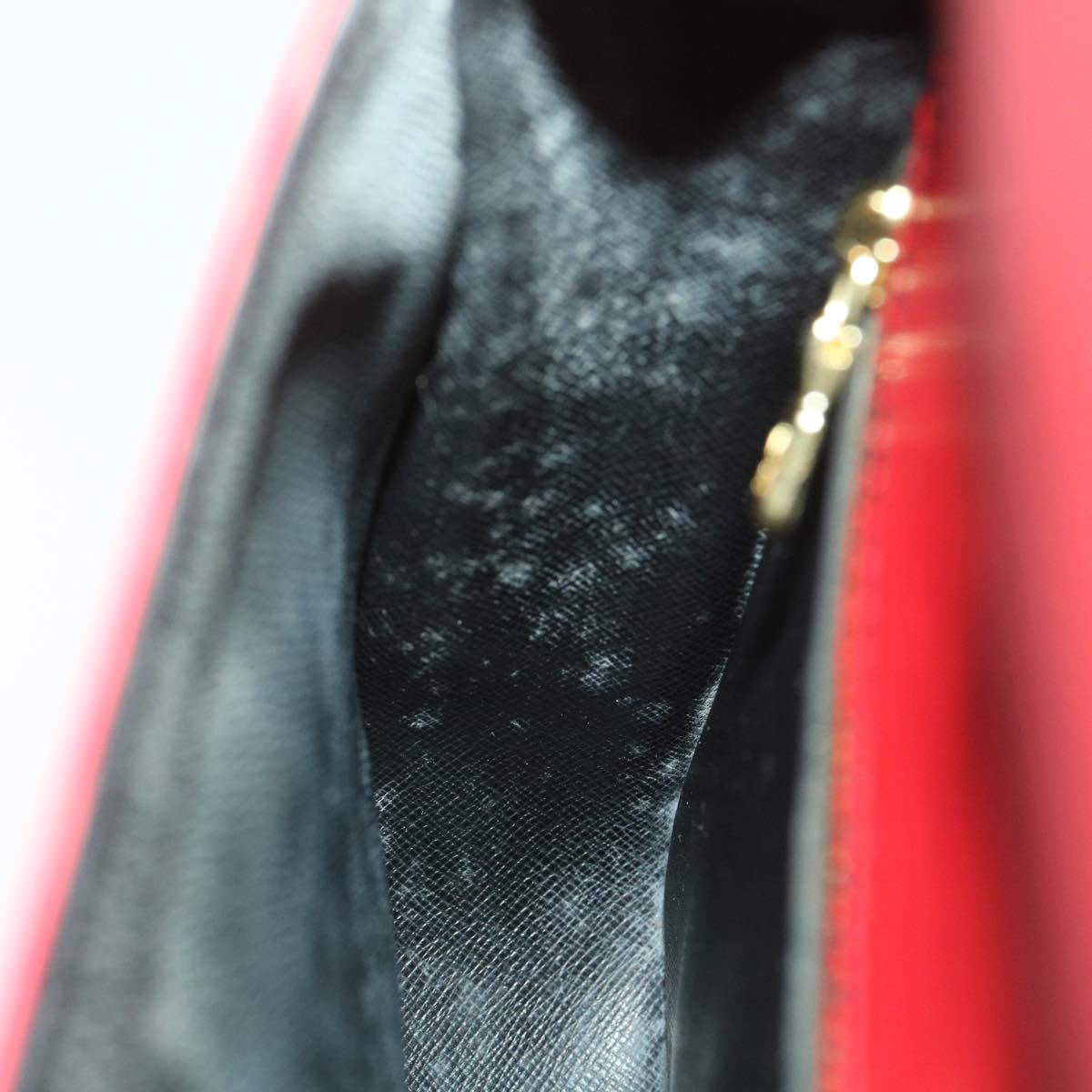 LOUIS VUITTON Epi Saint Cloud GM Shoulder Bag Red M52197 LV 34556