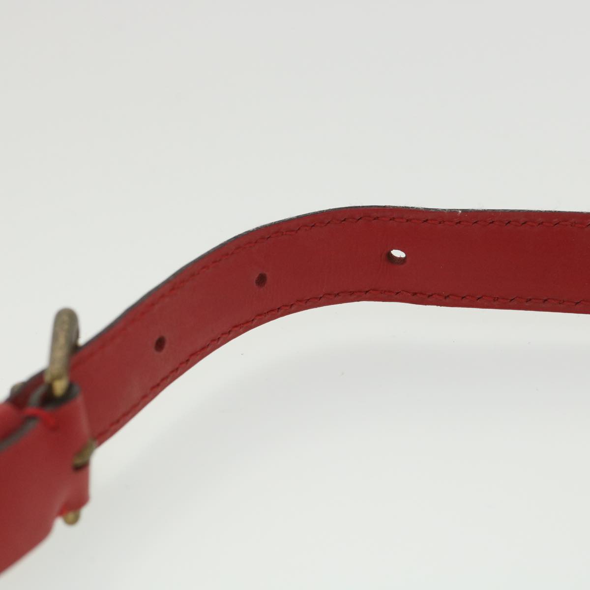 LOUIS VUITTON Epi Saint Cloud GM Shoulder Bag Red M52197 LV 34556