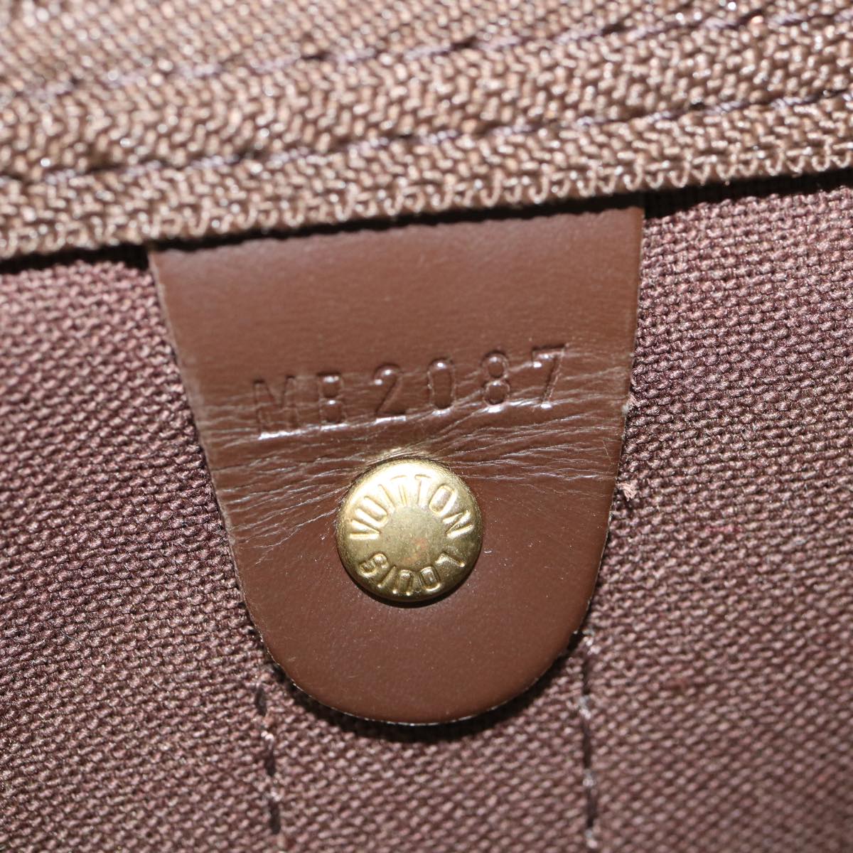 LOUIS VUITTON Damier Ebene Keepall Bandouliere 55 Boston Bag N41414 34557