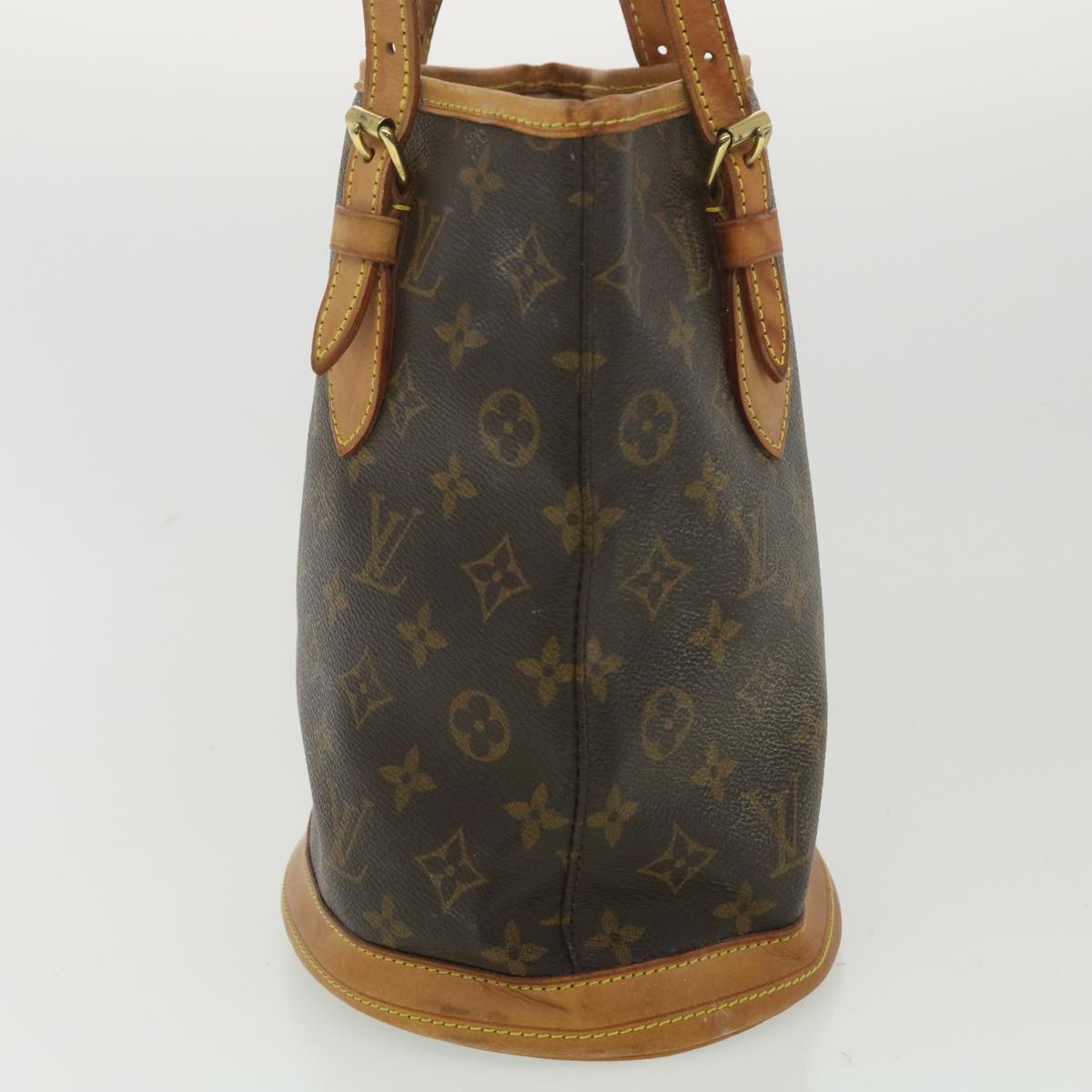 LOUIS VUITTON Monogram Bucket PM Shoulder Bag M42238 LV 34596