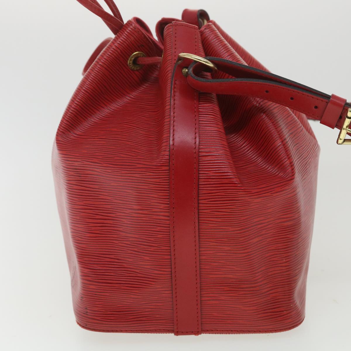 LOUIS VUITTON Epi Petit Noe Shoulder Bag Red M44107 LV 34598