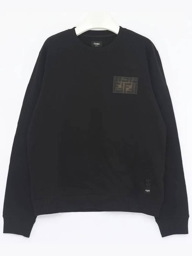 Luxury Fendi Jersey Sweatshirt Black