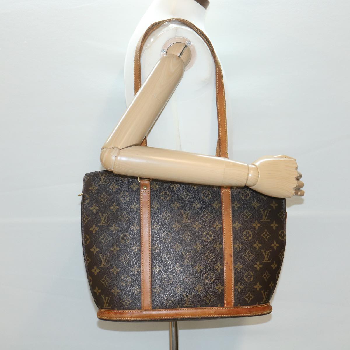 LOUIS VUITTON Monogram Babylone Tote Bag M51102 LV 34603