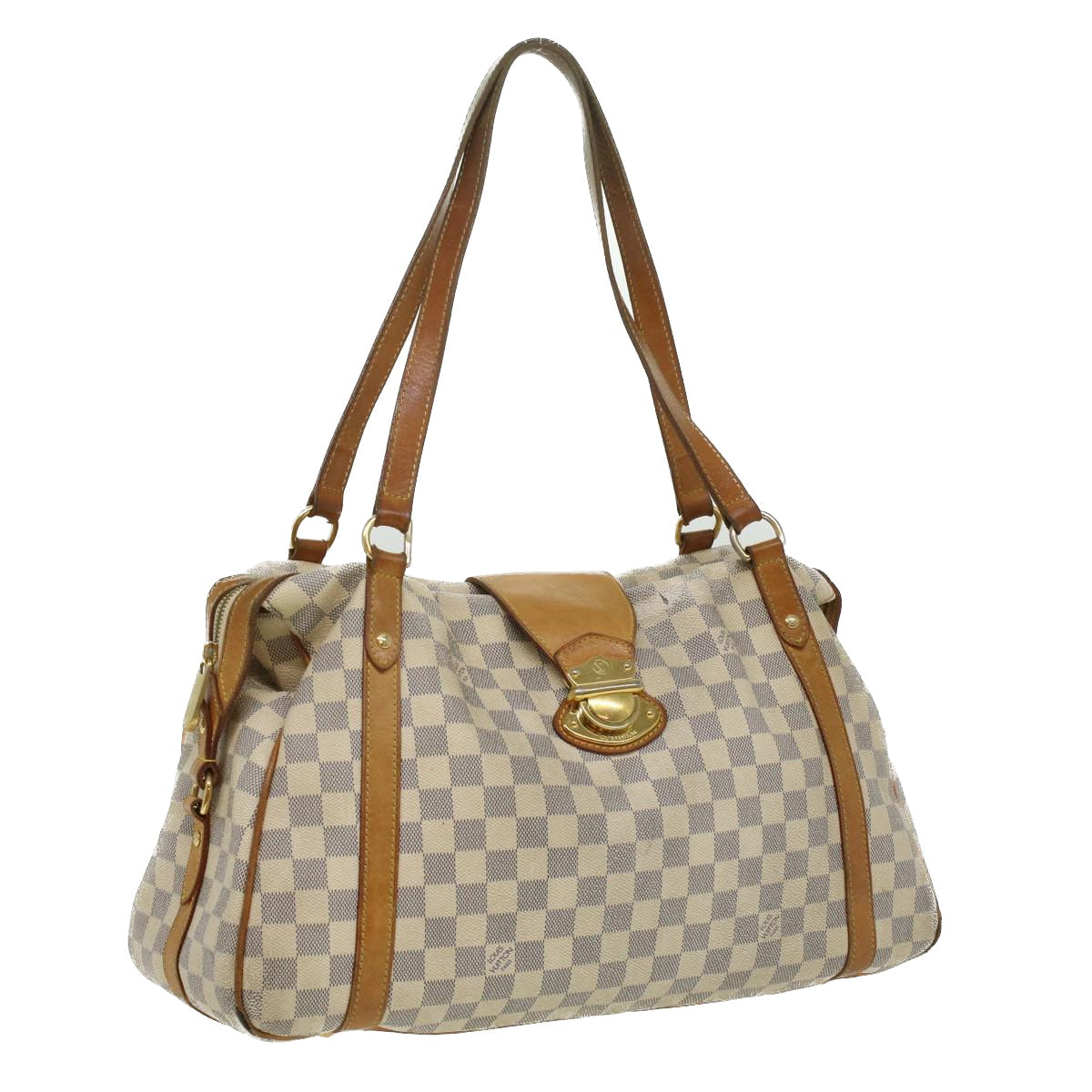 LOUIS VUITTON Damier Azur Stresa GM Tote Bag N42221 LV 34610