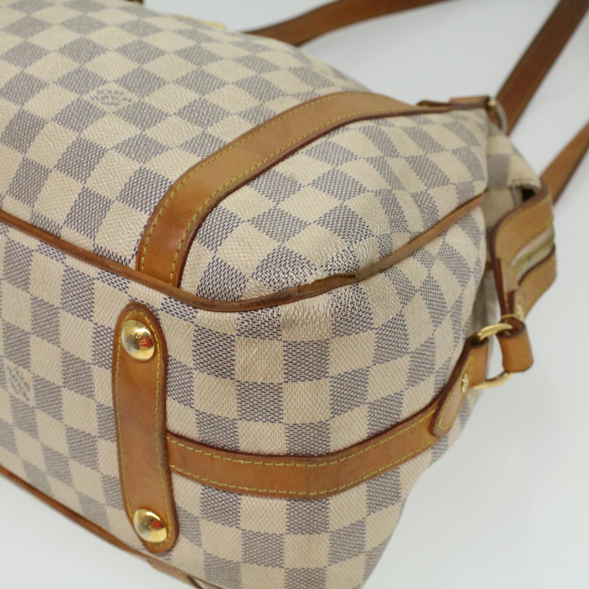 LOUIS VUITTON Damier Azur Stresa GM Tote Bag N42221 LV 34610