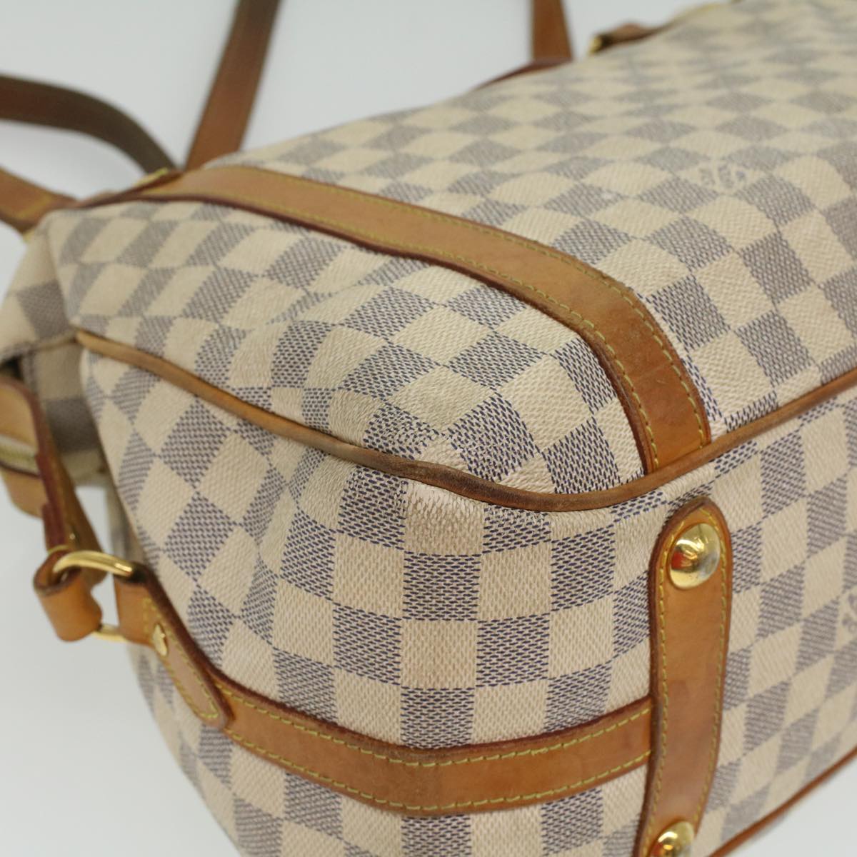 LOUIS VUITTON Damier Azur Stresa GM Tote Bag N42221 LV 34610