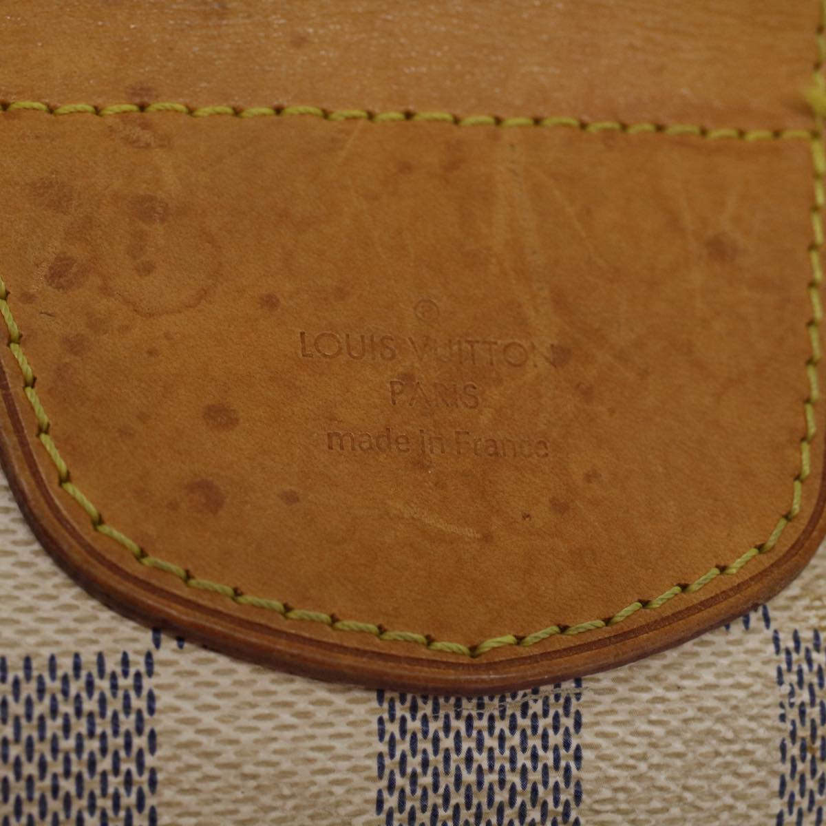 LOUIS VUITTON Damier Azur Stresa GM Tote Bag N42221 LV 34610