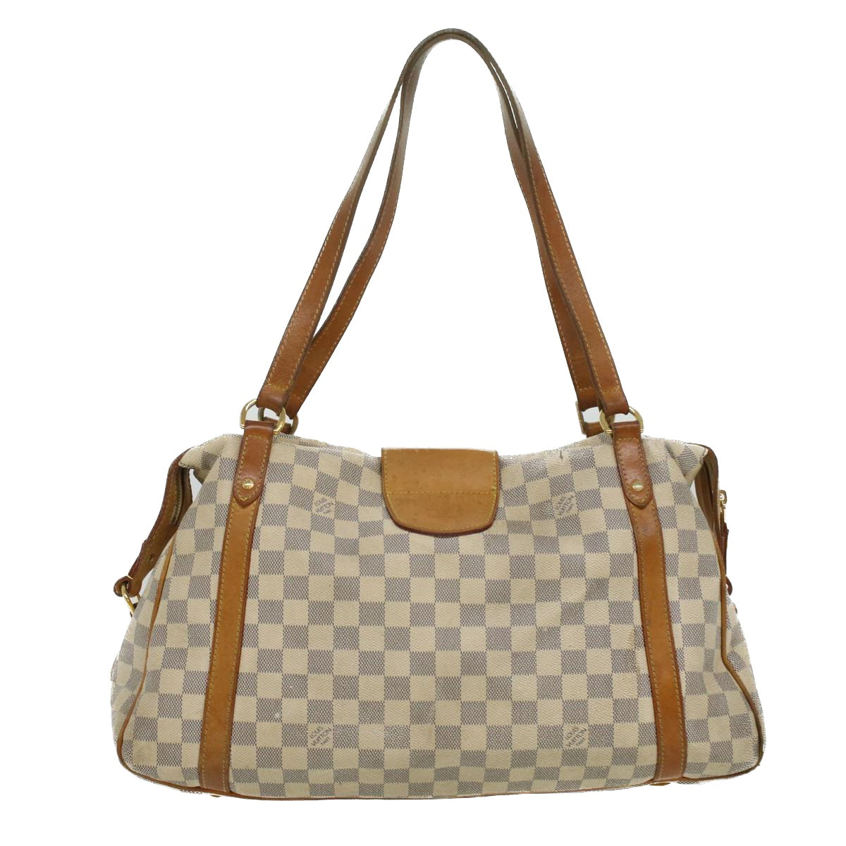 LOUIS VUITTON Damier Azur Stresa GM Tote Bag N42221 LV 34610