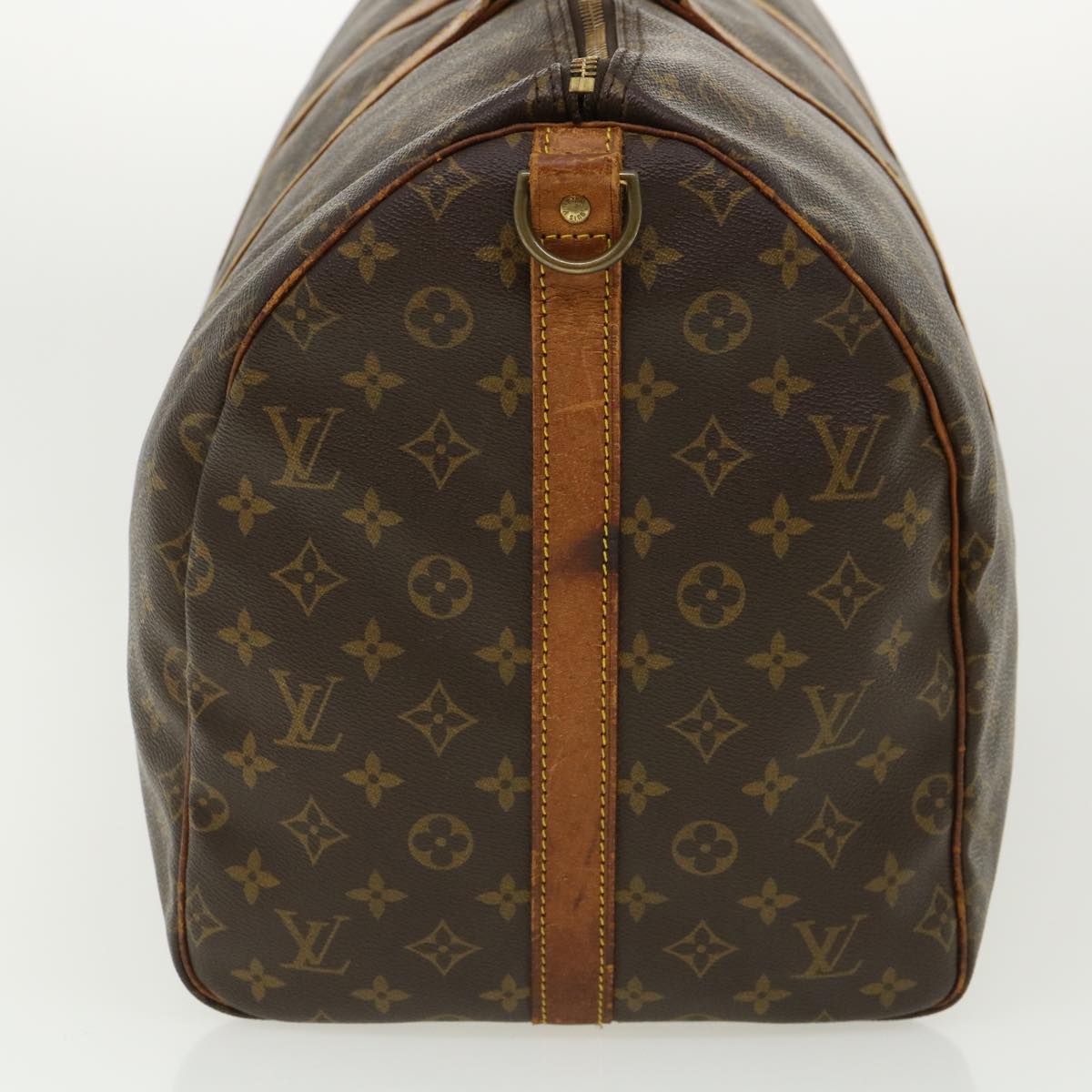 LOUIS VUITTON Monogram Keepall Bandouliere 55 Boston Bag M41414 LV 34626