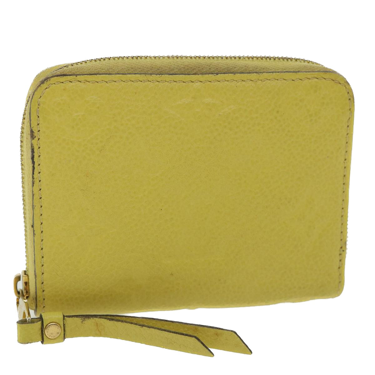 LOUIS VUITTON Monogram Empreinte Zippy Coin Purse Coin Purse Yellow 34649