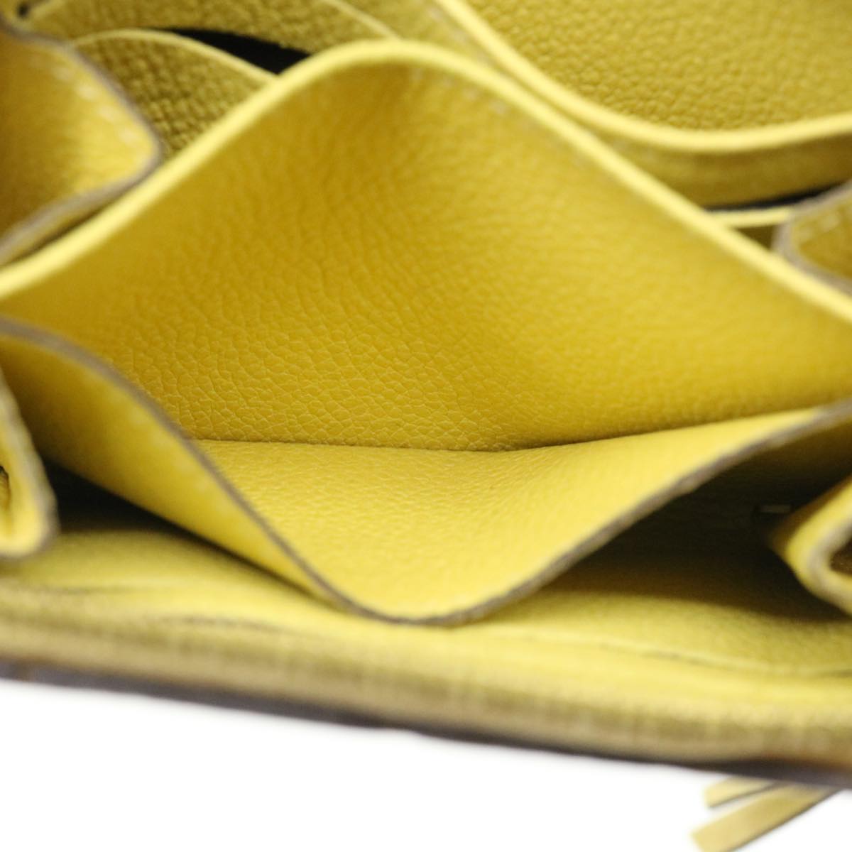 LOUIS VUITTON Monogram Empreinte Zippy Coin Purse Coin Purse Yellow 34649