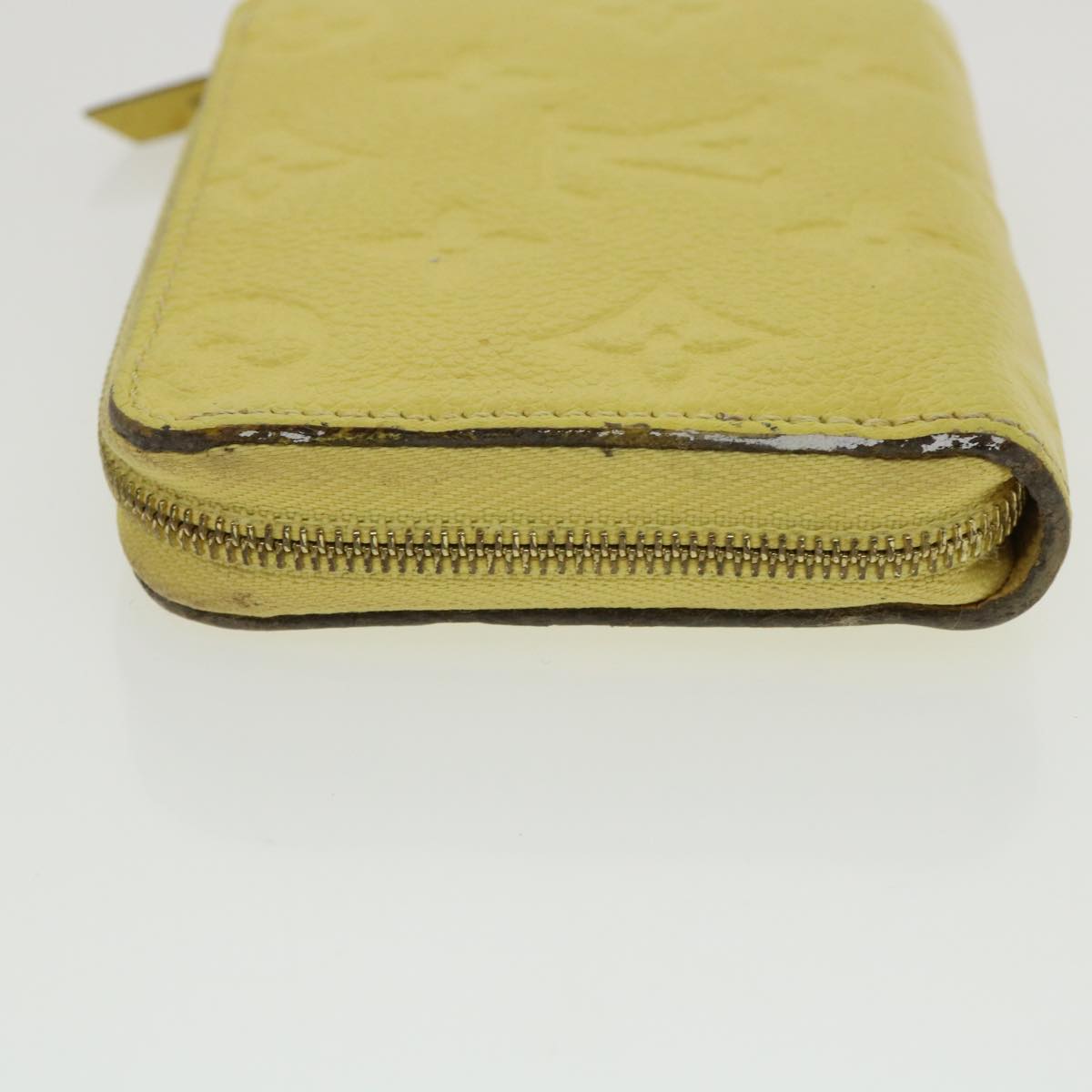 LOUIS VUITTON Monogram Empreinte Zippy Coin Purse Coin Purse Yellow 34649
