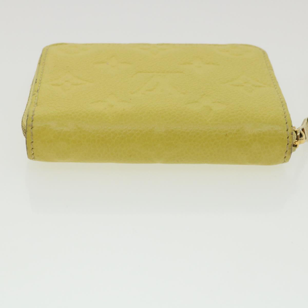 LOUIS VUITTON Monogram Empreinte Zippy Coin Purse Coin Purse Yellow 34649