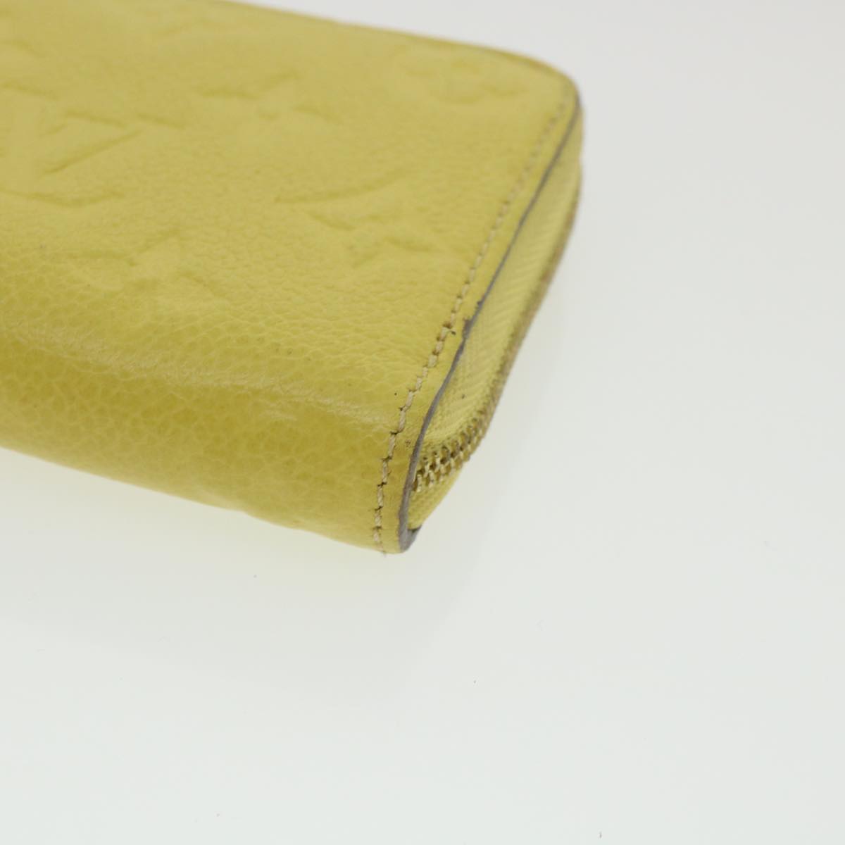 LOUIS VUITTON Monogram Empreinte Zippy Coin Purse Coin Purse Yellow 34649