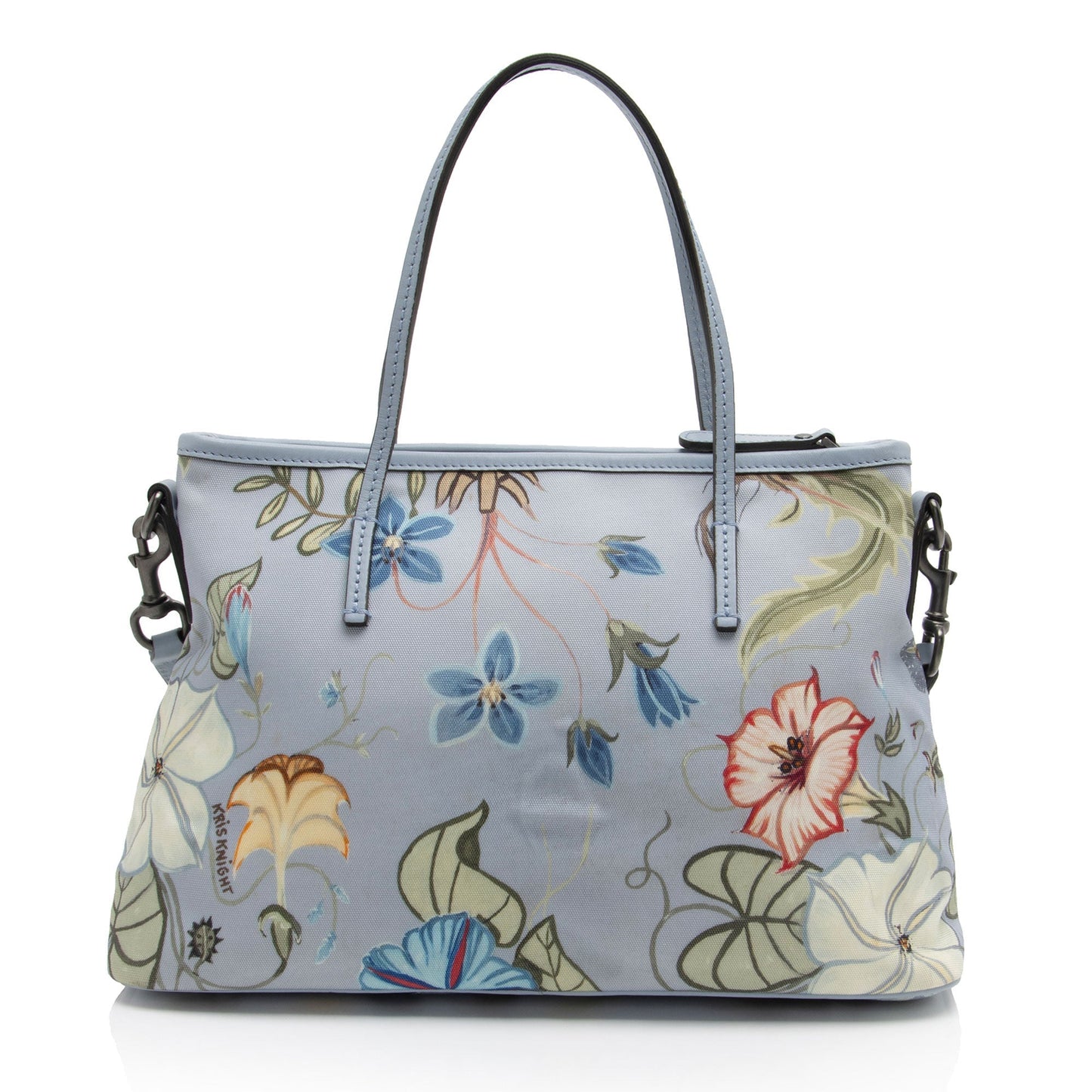 Gucci Flora Canvas Zip Medium Tote