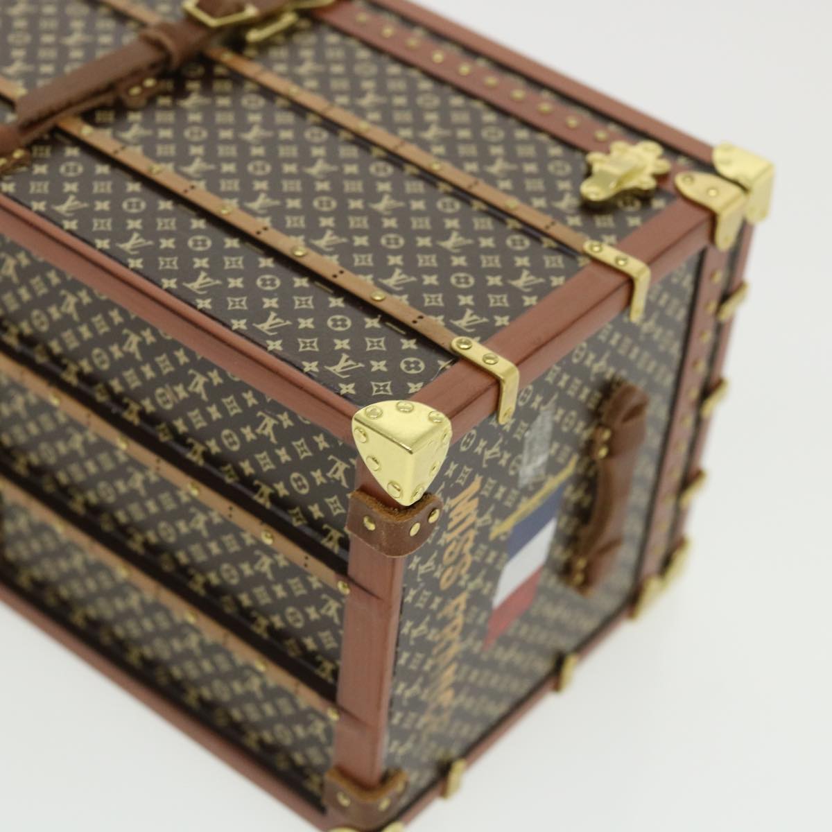 LOUIS VUITTON Monogram Miss France Paper Weight Brown M99408 LV 34987