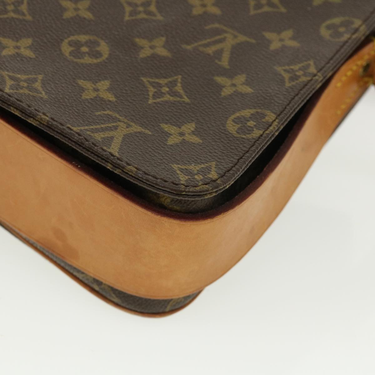 LOUIS VUITTON Monogram Cartouchiere GM Shoulder Bag M51252 LV 34994