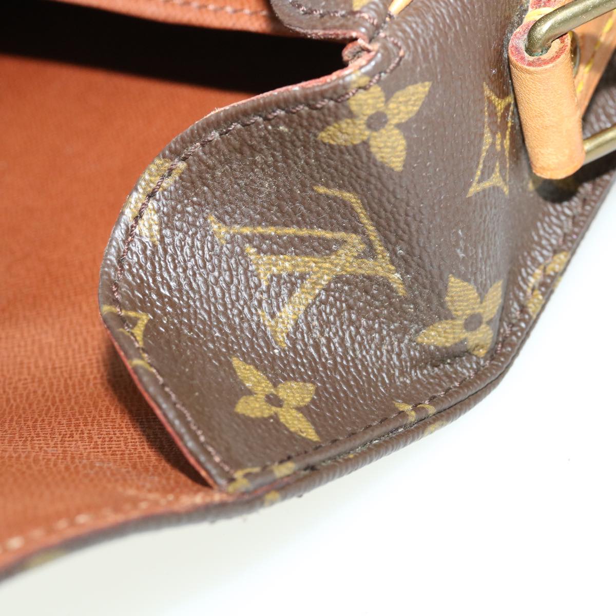 LOUIS VUITTON Monogram Cartouchiere GM Shoulder Bag M51252 LV 34994