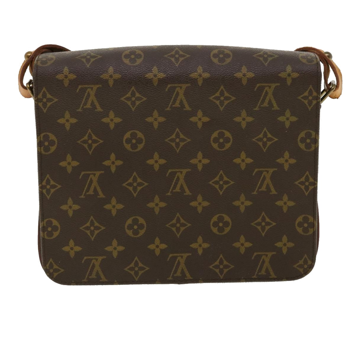 LOUIS VUITTON Monogram Cartouchiere GM Shoulder Bag M51252 LV 34994