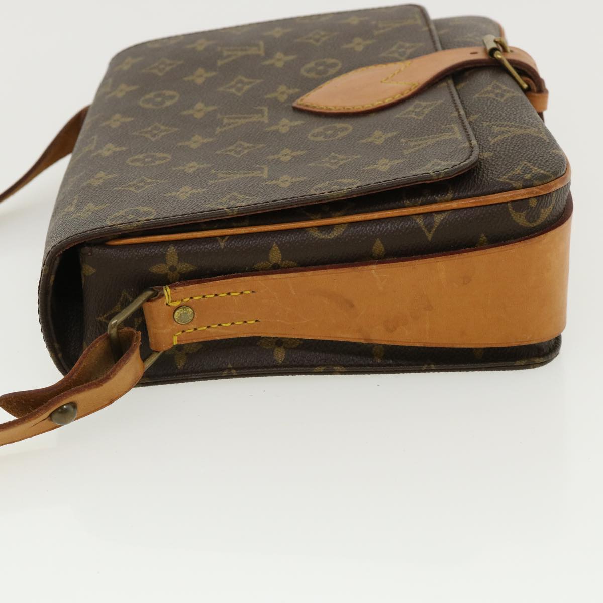 LOUIS VUITTON Monogram Cartouchiere GM Shoulder Bag M51252 LV 34994