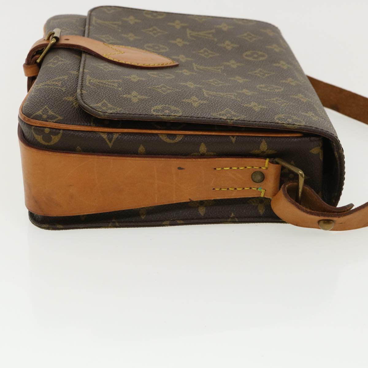 LOUIS VUITTON Monogram Cartouchiere GM Shoulder Bag M51252 LV 34994