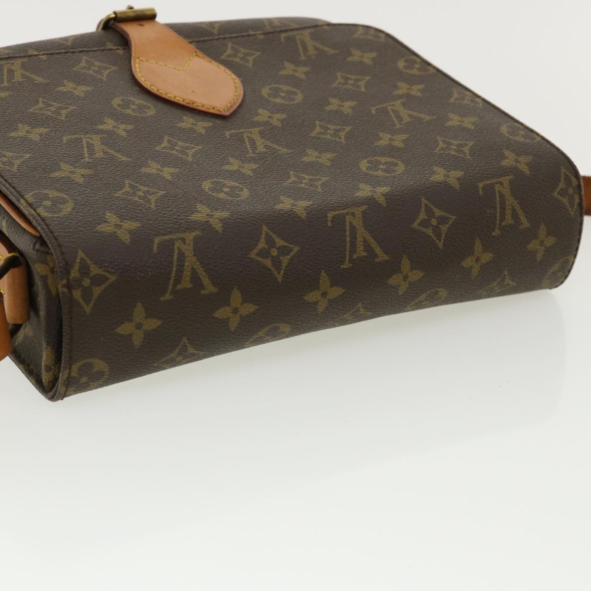 LOUIS VUITTON Monogram Cartouchiere GM Shoulder Bag M51252 LV 34994