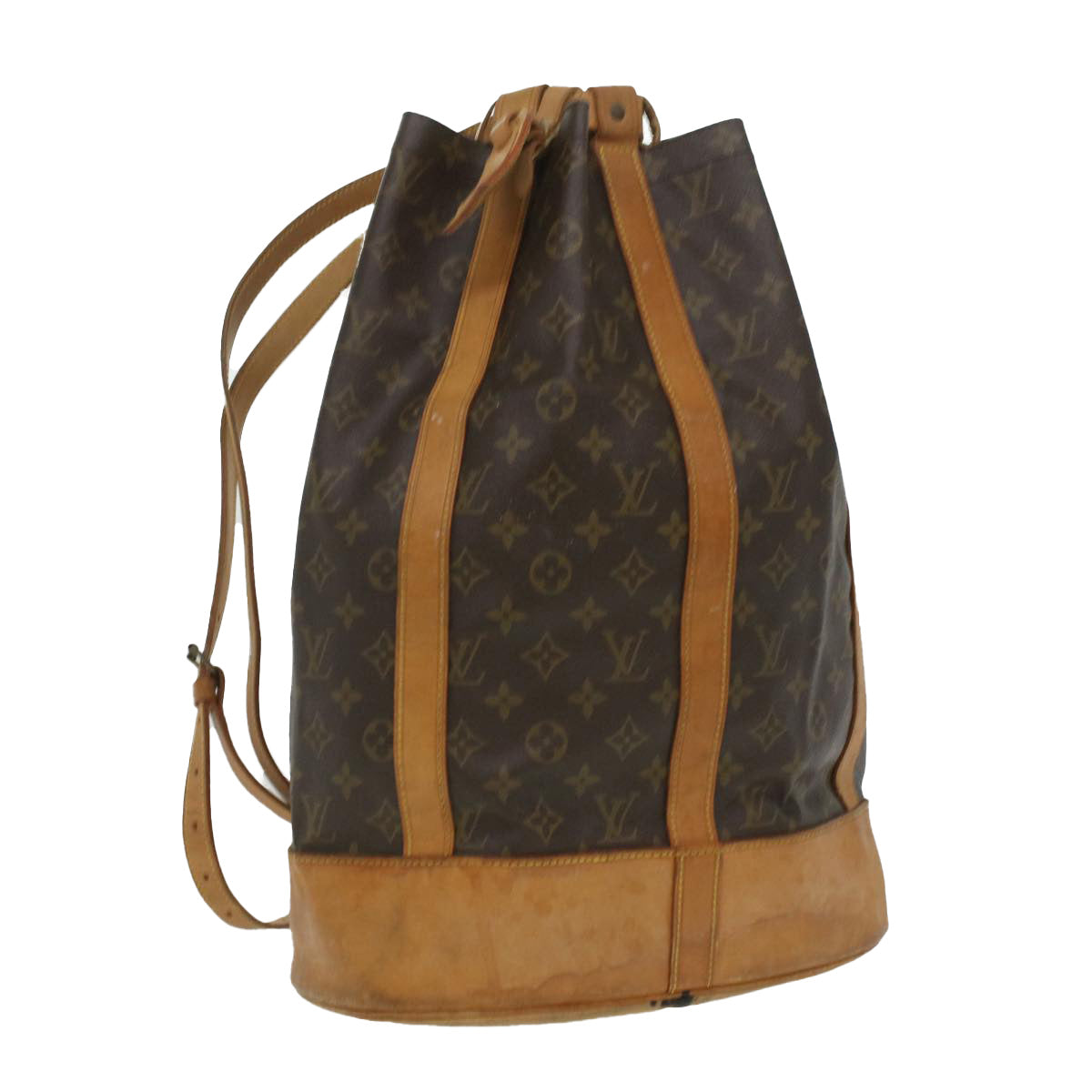 LOUIS VUITTON Monogram Randonnee GM Shoulder Bag M42244 LV 34997