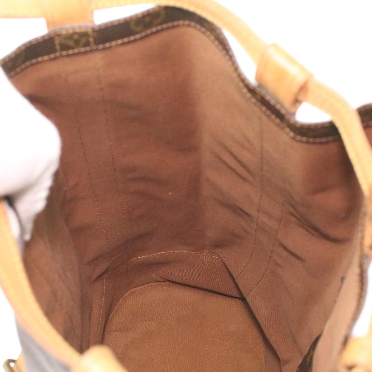 LOUIS VUITTON Monogram Randonnee GM Shoulder Bag M42244 LV 34997