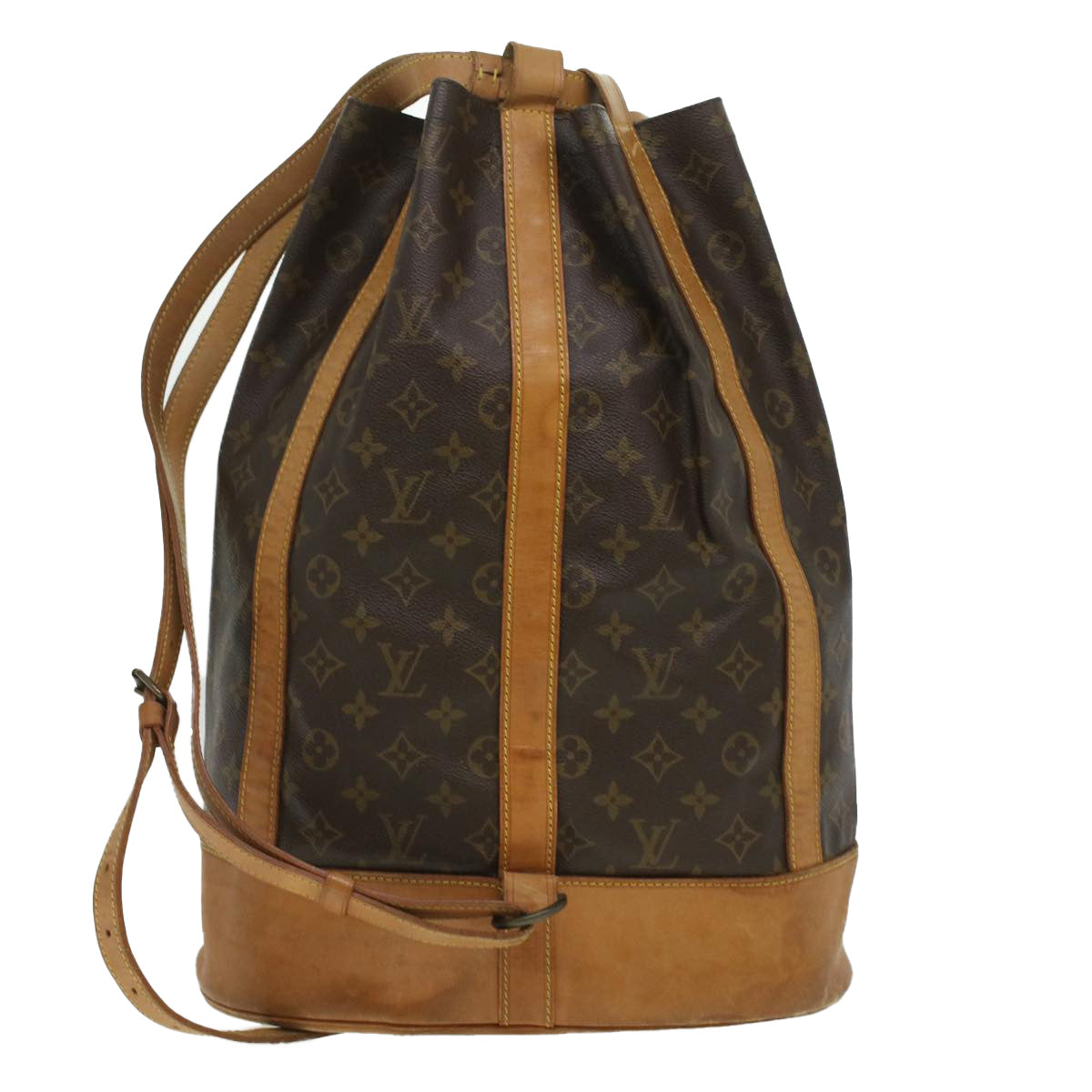 LOUIS VUITTON Monogram Randonnee GM Shoulder Bag M42244 LV 34997