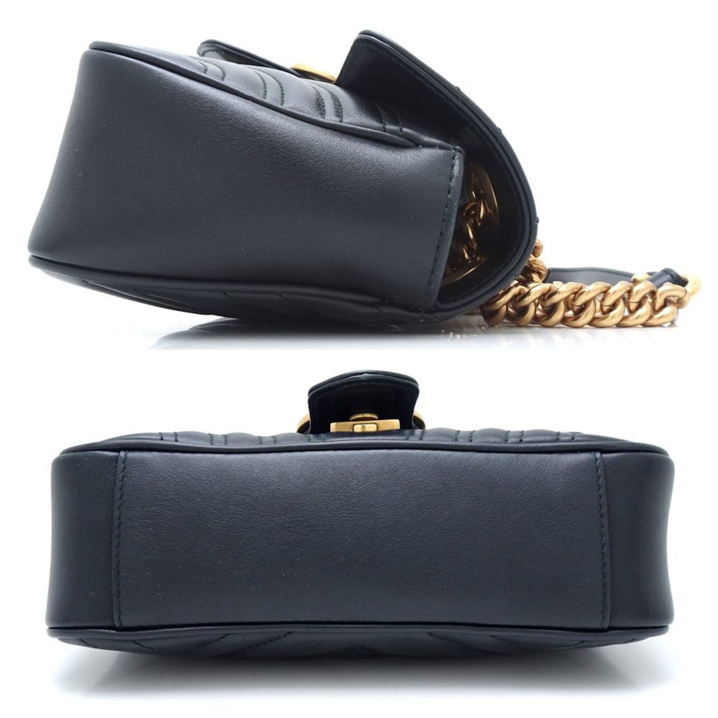 Gucci Marmont  Leather Shopper Bag ()
