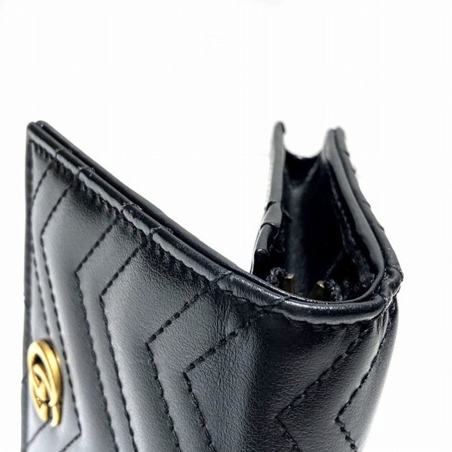 Luxury Gucci Trending 2025 Gg Marmont  Leather Wallet  ()
