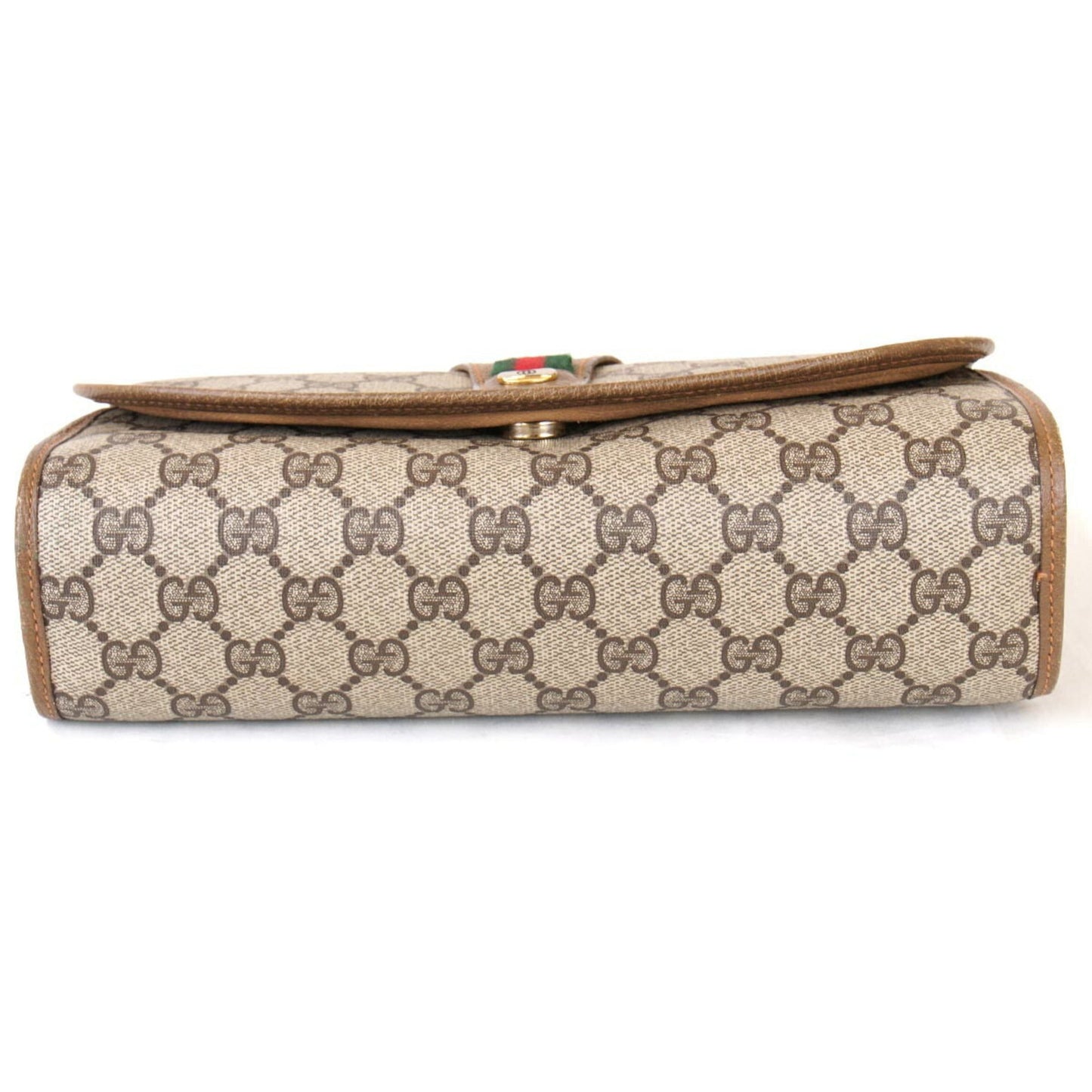 Gucci Sherry  Leather Clutch Bag ()