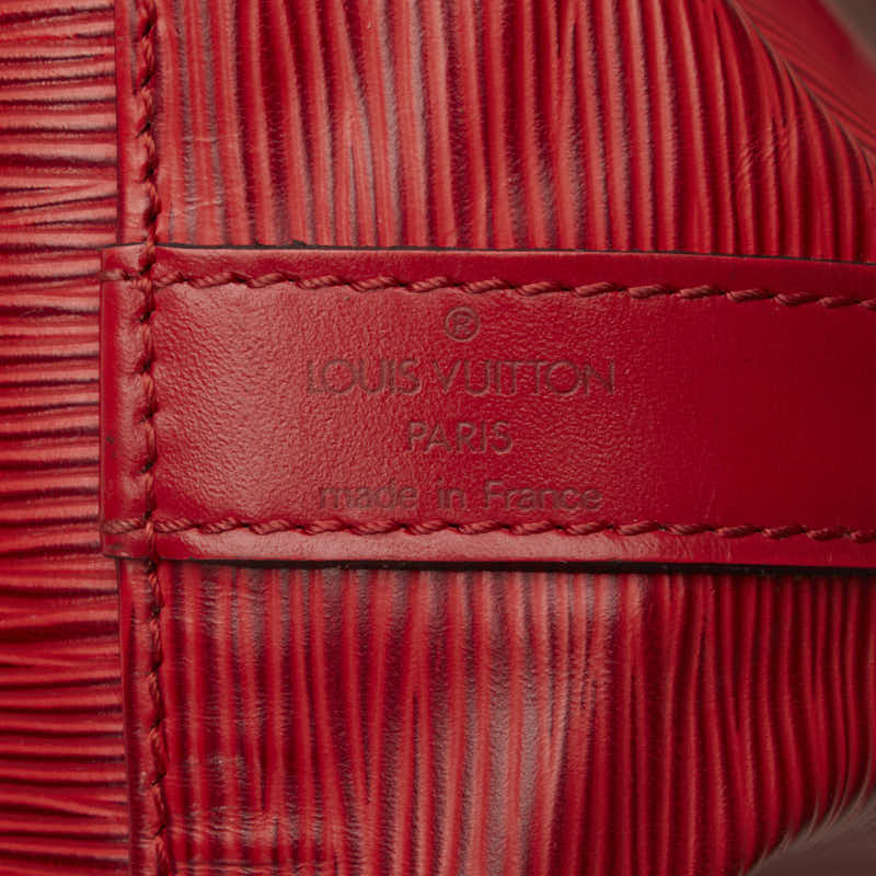 Louis Vuitton Epi Noe Shoulder Bag M59017 Castilian Red Leather