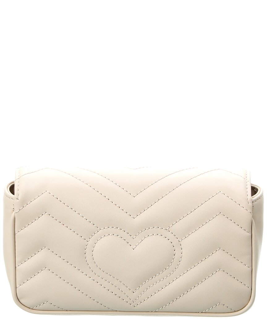 Gucci GG Marmont Super Mini Matelasse Leather Shoulder Bag
