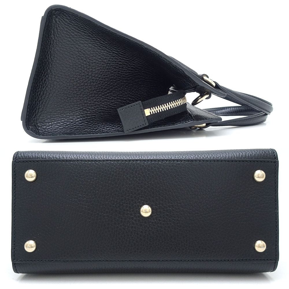 Luxury Gucci Trending 2025 Leather 2Way Bag Soho Interlocking G