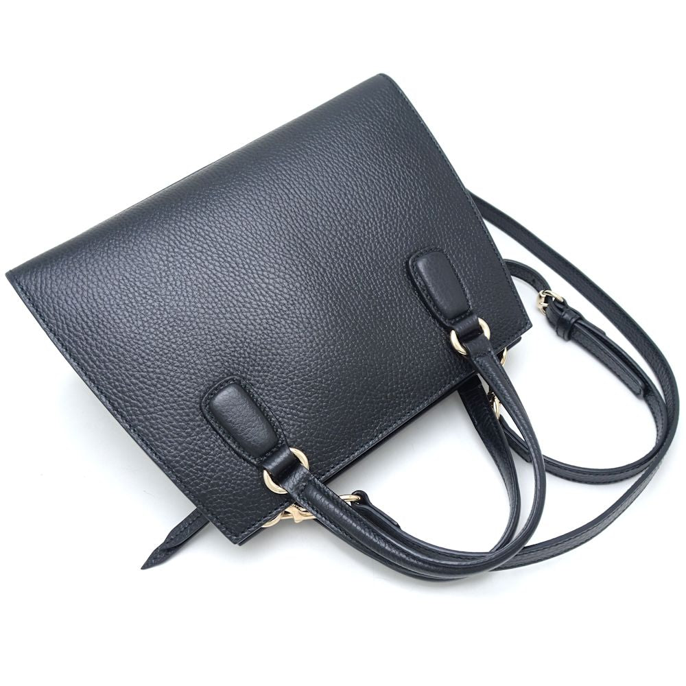 Luxury Gucci Trending 2025 Leather 2Way Bag Soho Interlocking G