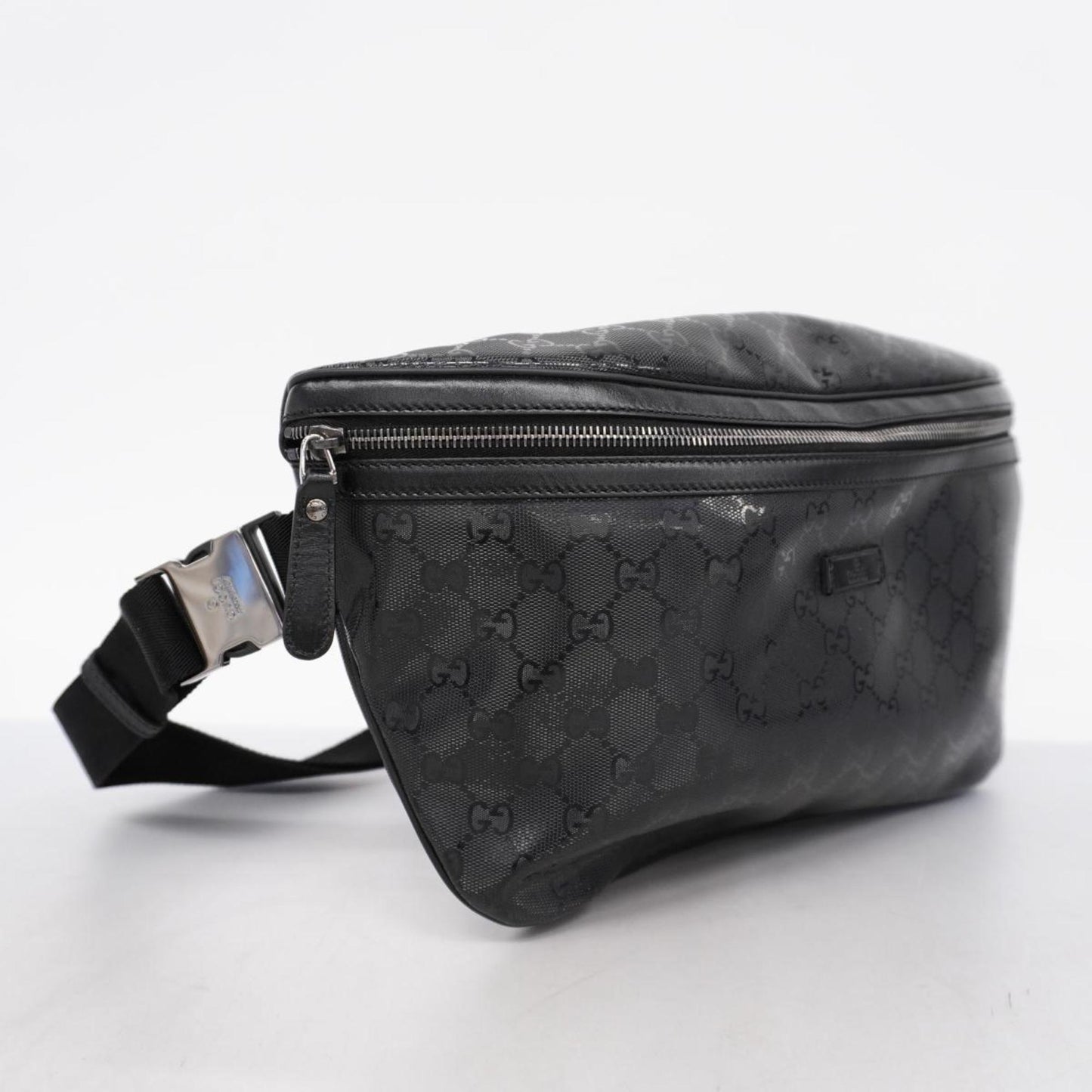 Luxury Gucci Trending 2025 Gg Imprimé  Patent Leather Clutch Bag ()