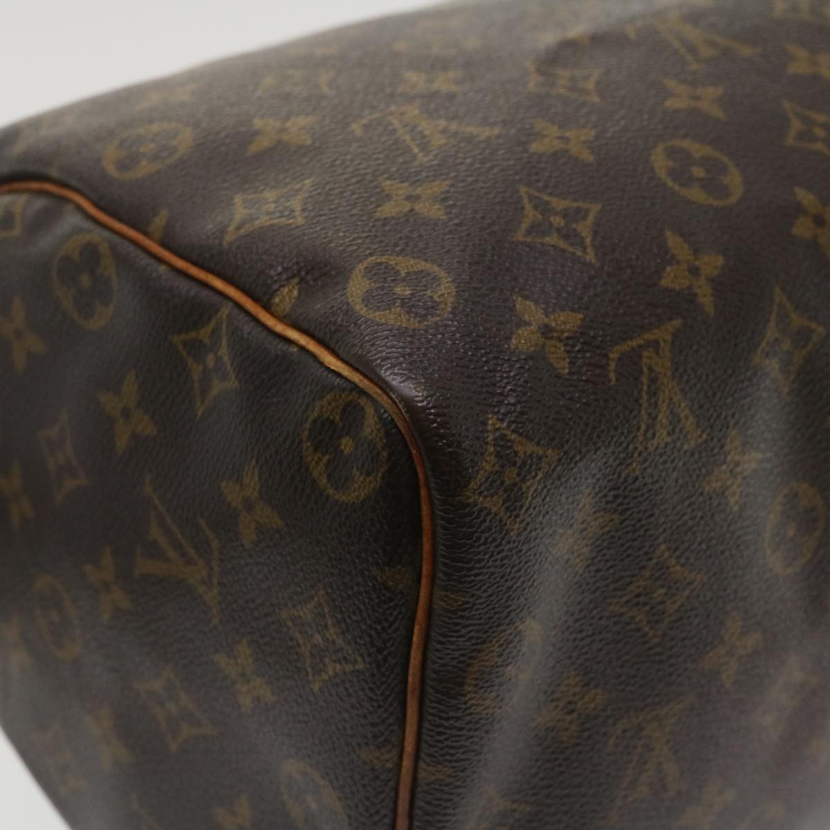 LOUIS VUITTON Monogram Speedy 35 Hand Bag M41524 LV 35294