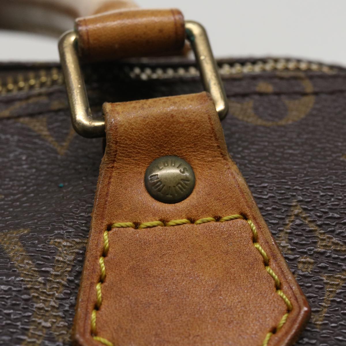 LOUIS VUITTON Monogram Speedy 35 Hand Bag M41524 LV 35294