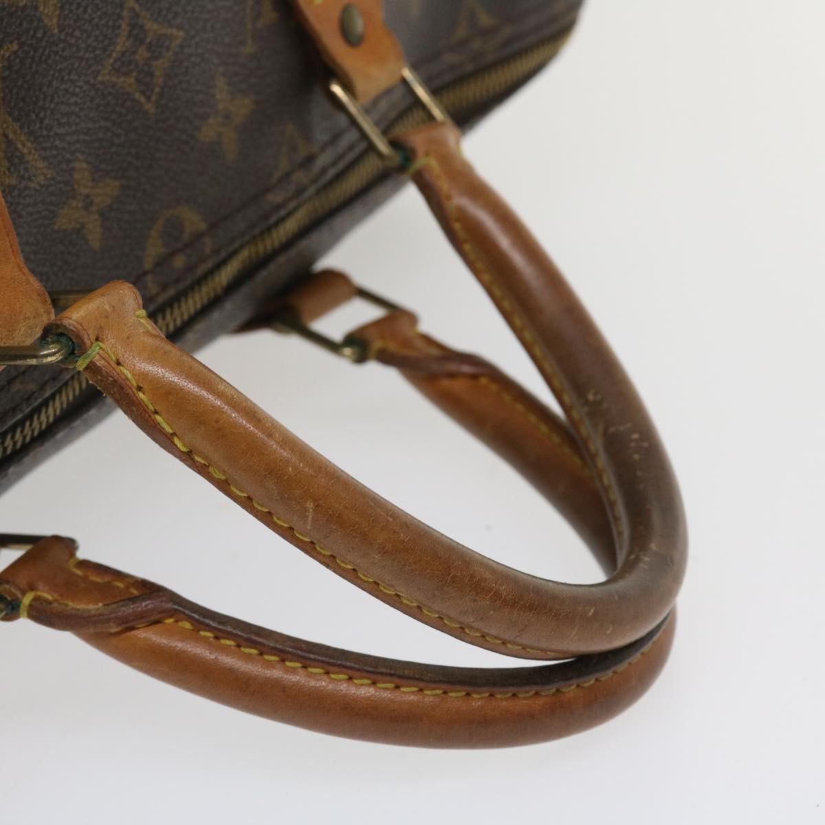 LOUIS VUITTON Monogram Speedy 35 Hand Bag M41524 LV 35294