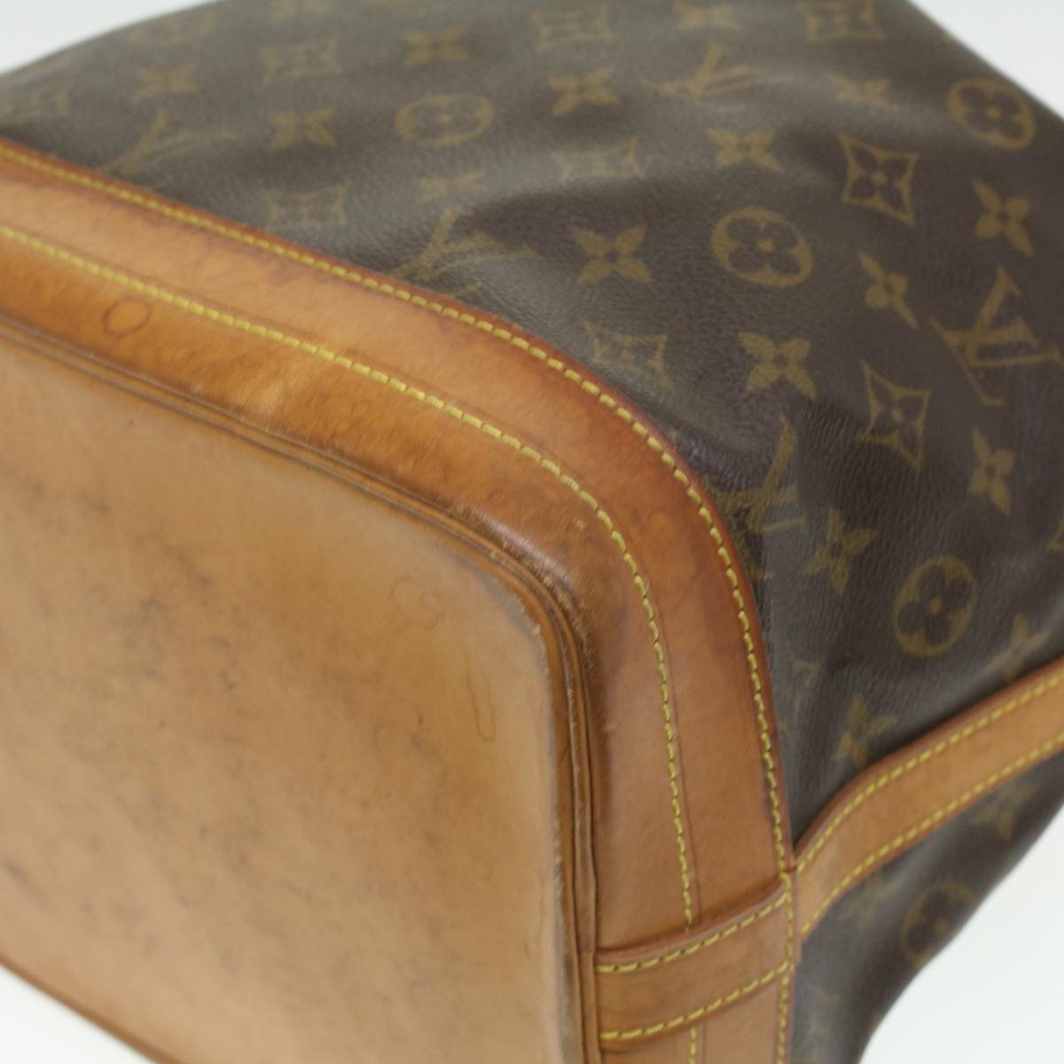 LOUIS VUITTON Monogram Noe Shoulder Bag M42224 LV 35303
