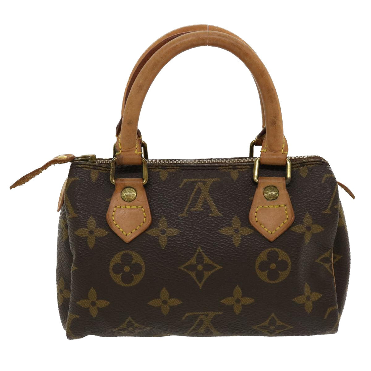 LOUIS VUITTON Monogram Mini Speedy Hand Bag M41534 LV 35325