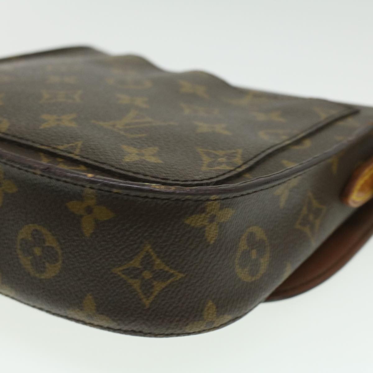 LOUIS VUITTON Monogram Saint Cloud PM Shoulder Bag M51244 LV 35335