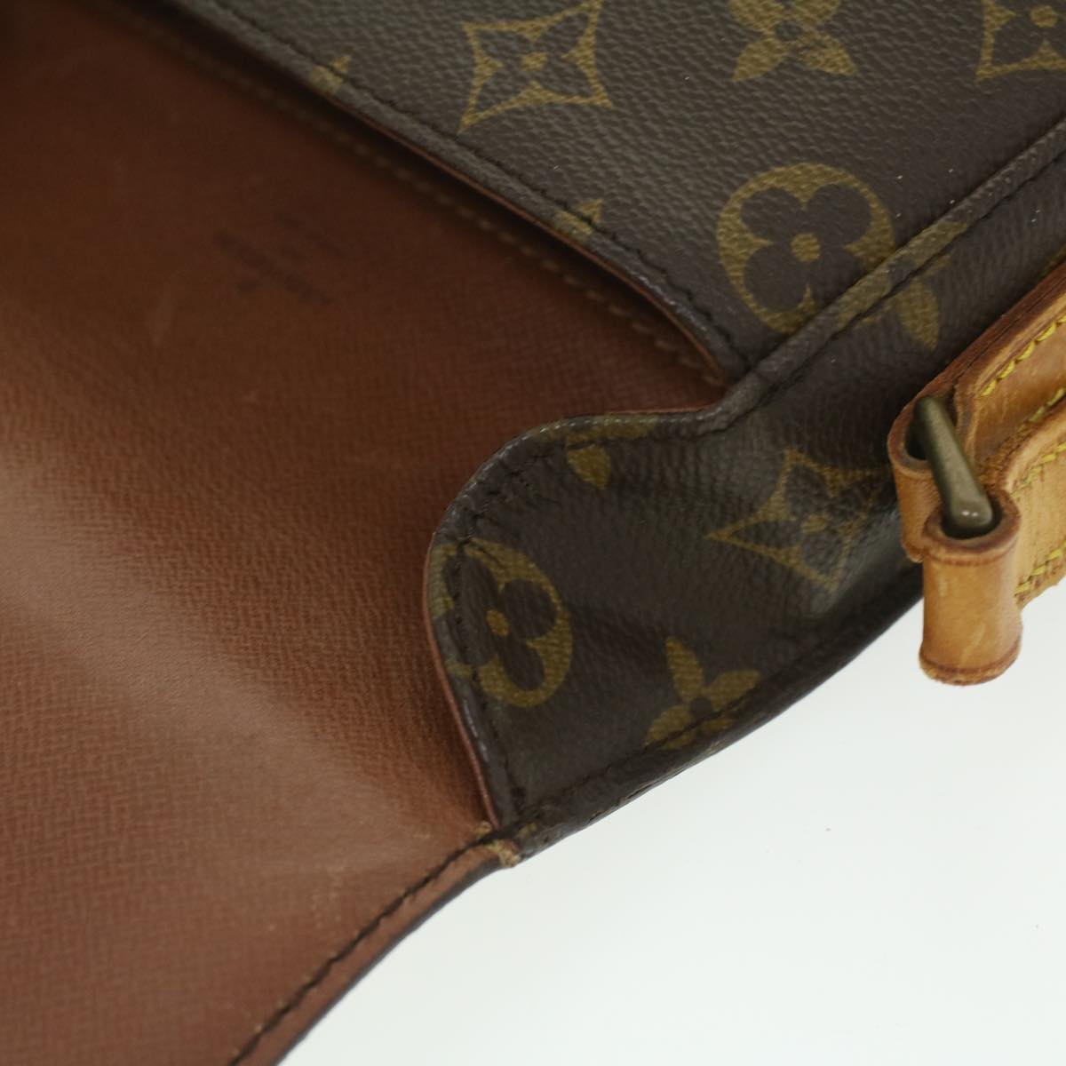 LOUIS VUITTON Monogram Saint Cloud PM Shoulder Bag M51244 LV 35335