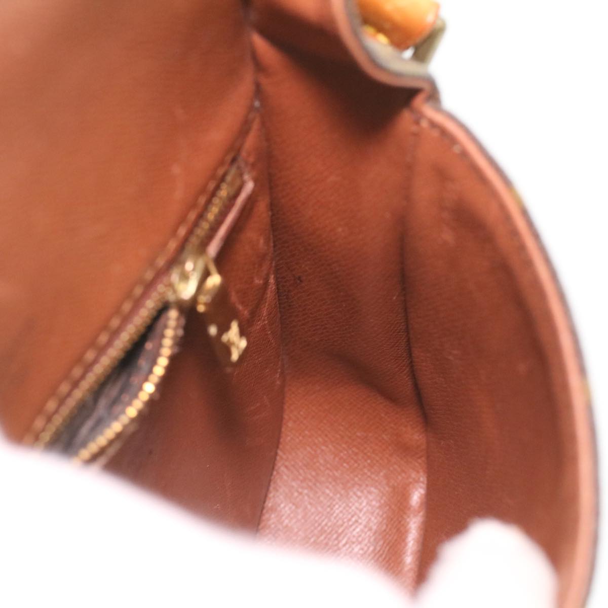 LOUIS VUITTON Monogram Saint Cloud PM Shoulder Bag M51244 LV 35335