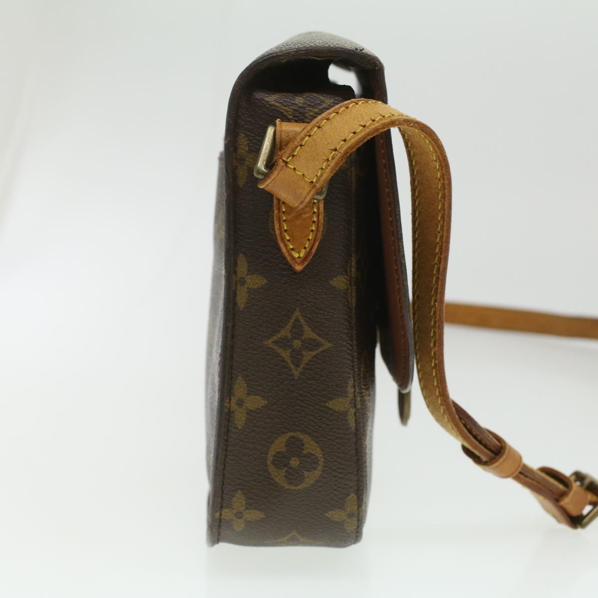 LOUIS VUITTON Monogram Saint Cloud PM Shoulder Bag M51244 LV 35335