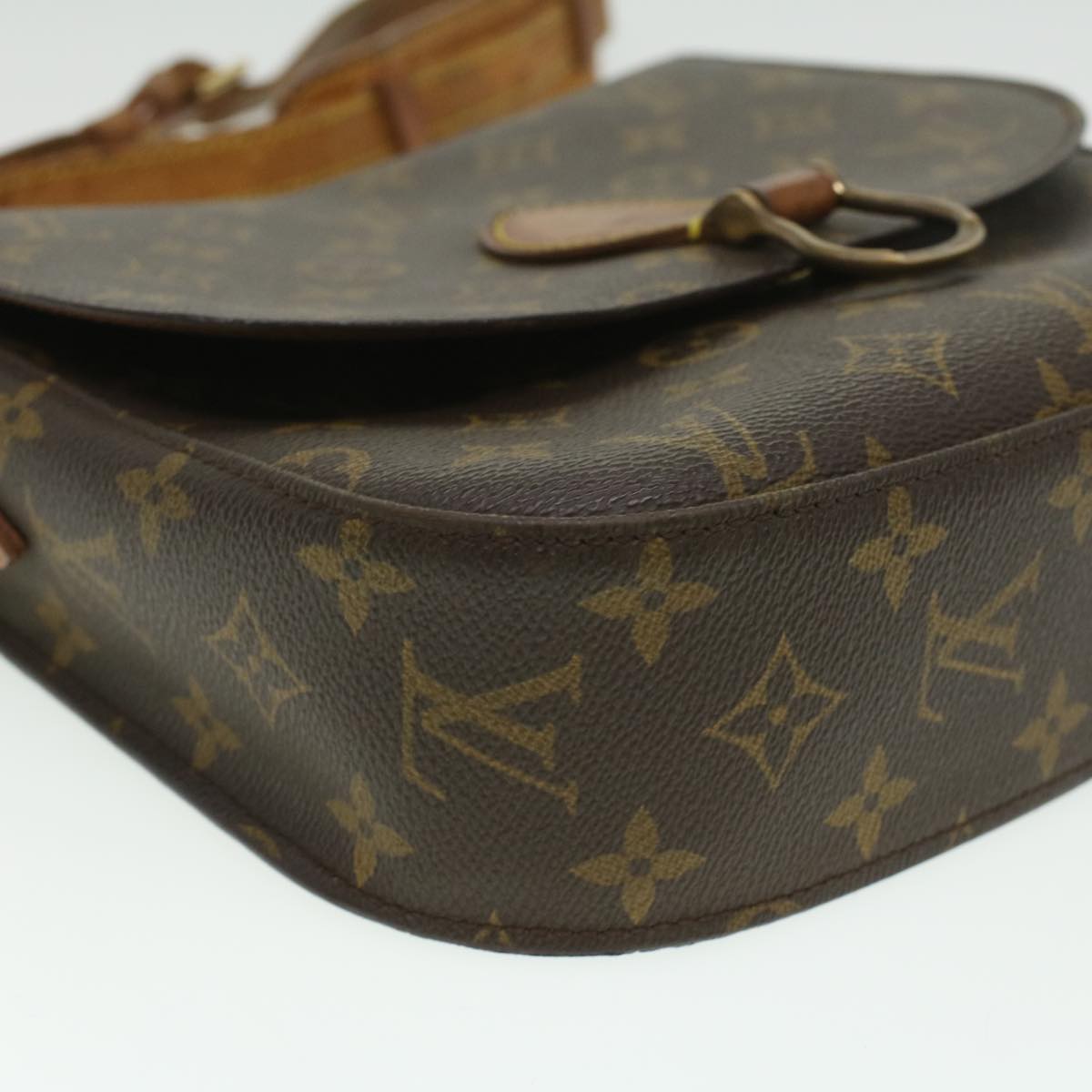LOUIS VUITTON Monogram Saint Cloud GM Shoulder Bag M51242 LV 35336
