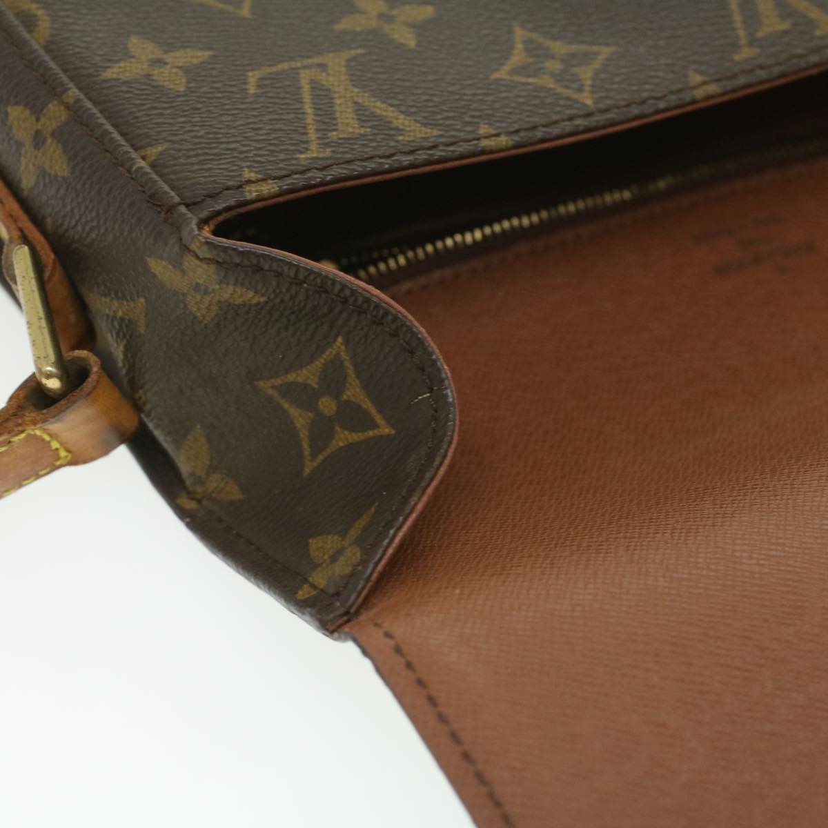 LOUIS VUITTON Monogram Saint Cloud GM Shoulder Bag M51242 LV 35336