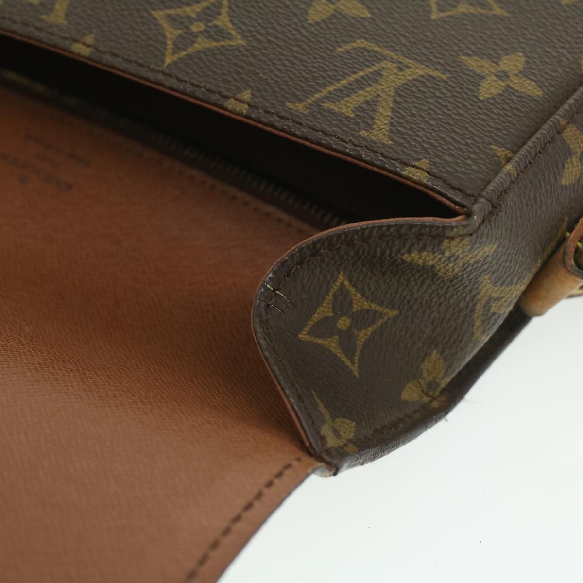 LOUIS VUITTON Monogram Saint Cloud GM Shoulder Bag M51242 LV 35336